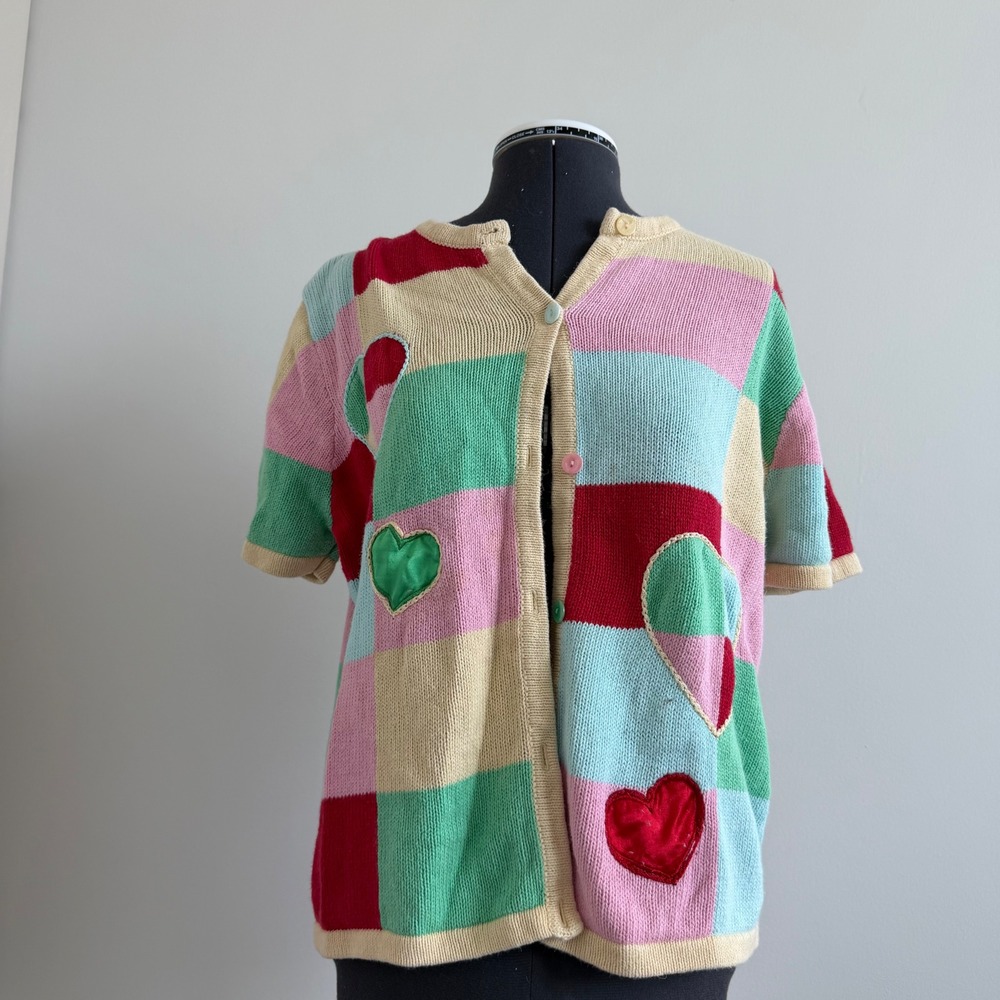 Vintage‎ Breckenridge Patchwork Cardigan